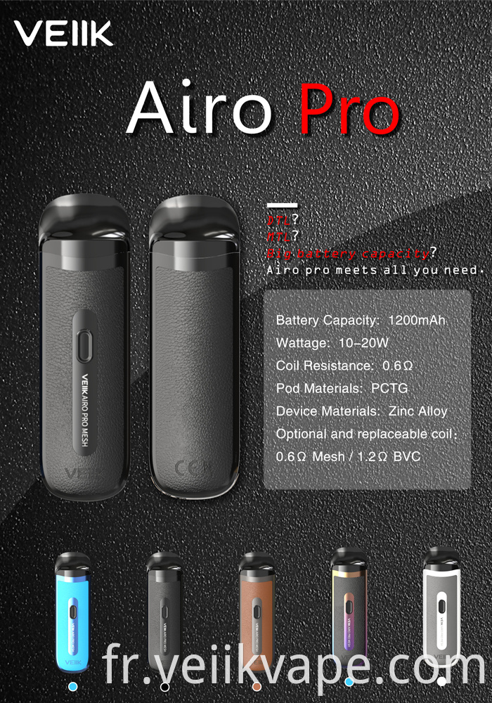 Airo Pro Ecig Starter Kit